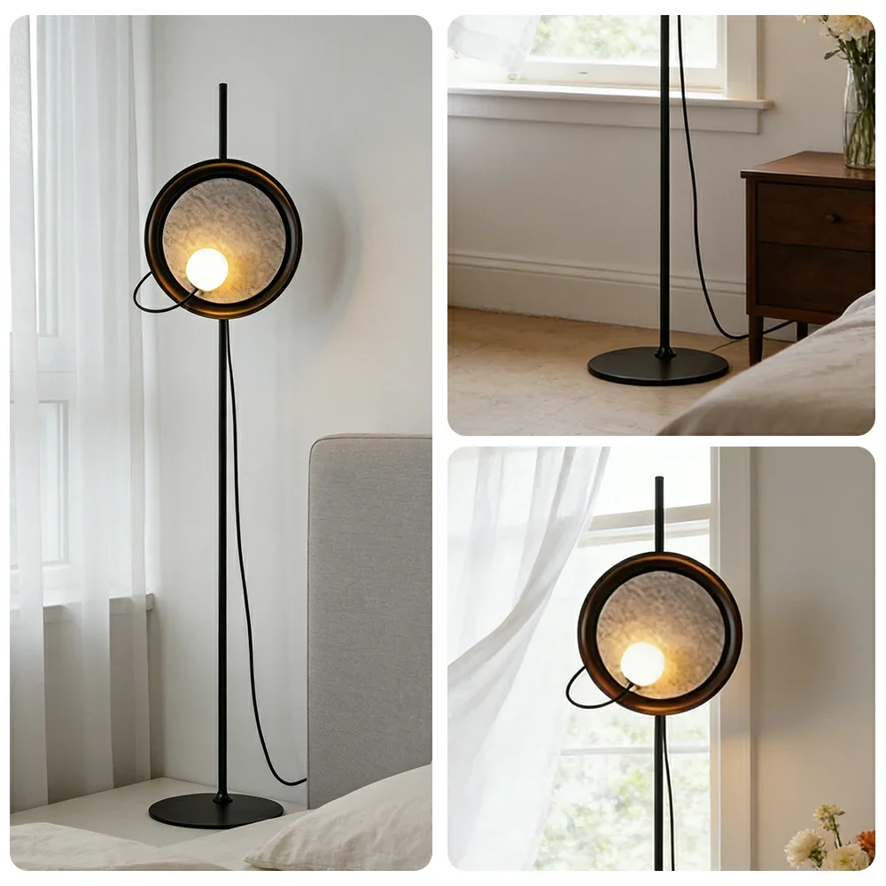 LIVARA XS-29 Floor Lamp with Soft Ambient Lighting Iron Frame and Stable Base for Modern Home Decor - Image 3