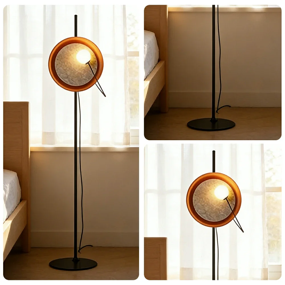 LIVARA XS-31 Floor Lamp with Soft Ambient Lighting Iron Frame and Stable Base for Modern Home Decor - Image 3