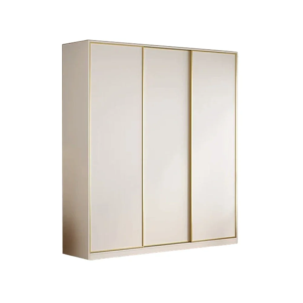 LIVARA 180/200cm Sliding Door Wardrobe - Space-Saving Design with Solid Oak Construction, Quiet Glide Tracks & Heavy-Duty Hanging Rail - White