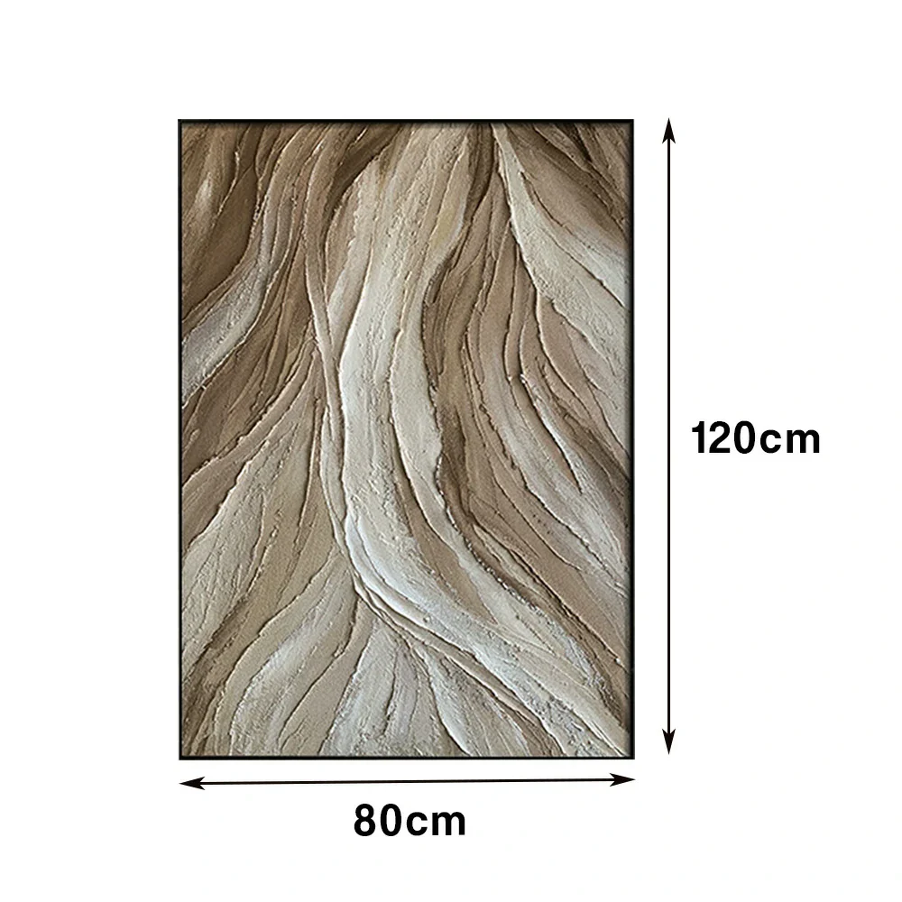 LIVARA Hand-Painted Oil Painting 50/80/120cm Elegant Contemporary Canvas with Balanced Colors Ideal for Bedrooms, Lounges, and Thoughtfully Designed Interiors - Image 6