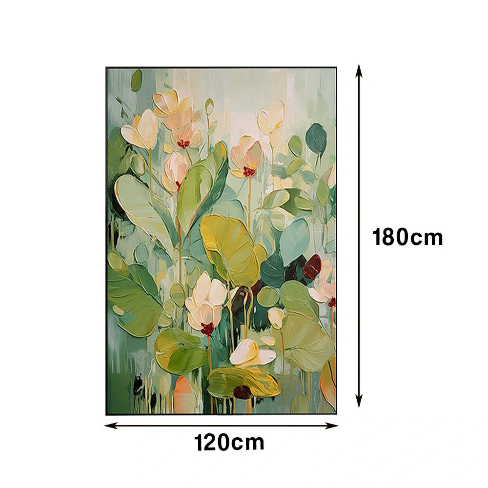 LIVARA Hand-Painted Oil Painting 50/80/120cm Light Luxury Canvas Art with Subtle Earth Tones Ideal for Bedrooms, Living Rooms, and Contemporary Home Decoration - Image 7