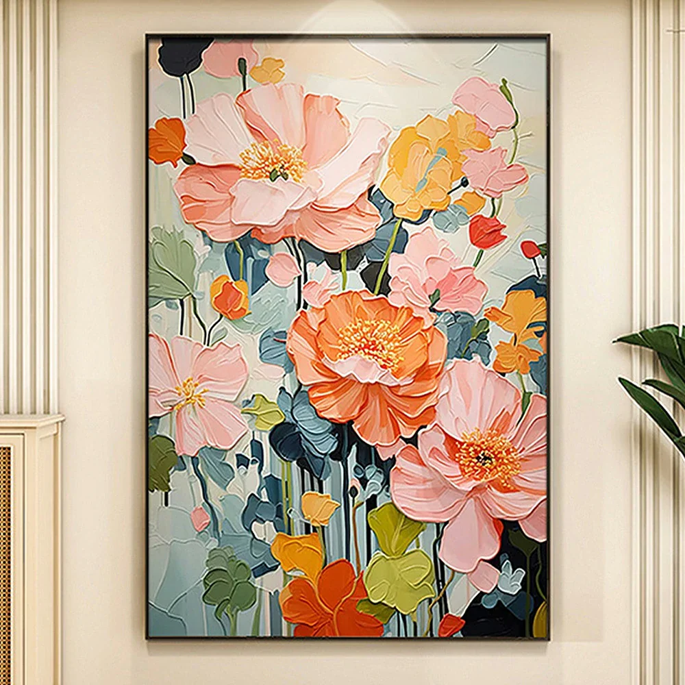 LIVARA Hand-Painted Oil Painting 60/80/120cm Decorative Abstract Art with Balanced Tones Designed for Contemporary Living Rooms and Calm, Minimalist Interior Decor Themes - Image 3