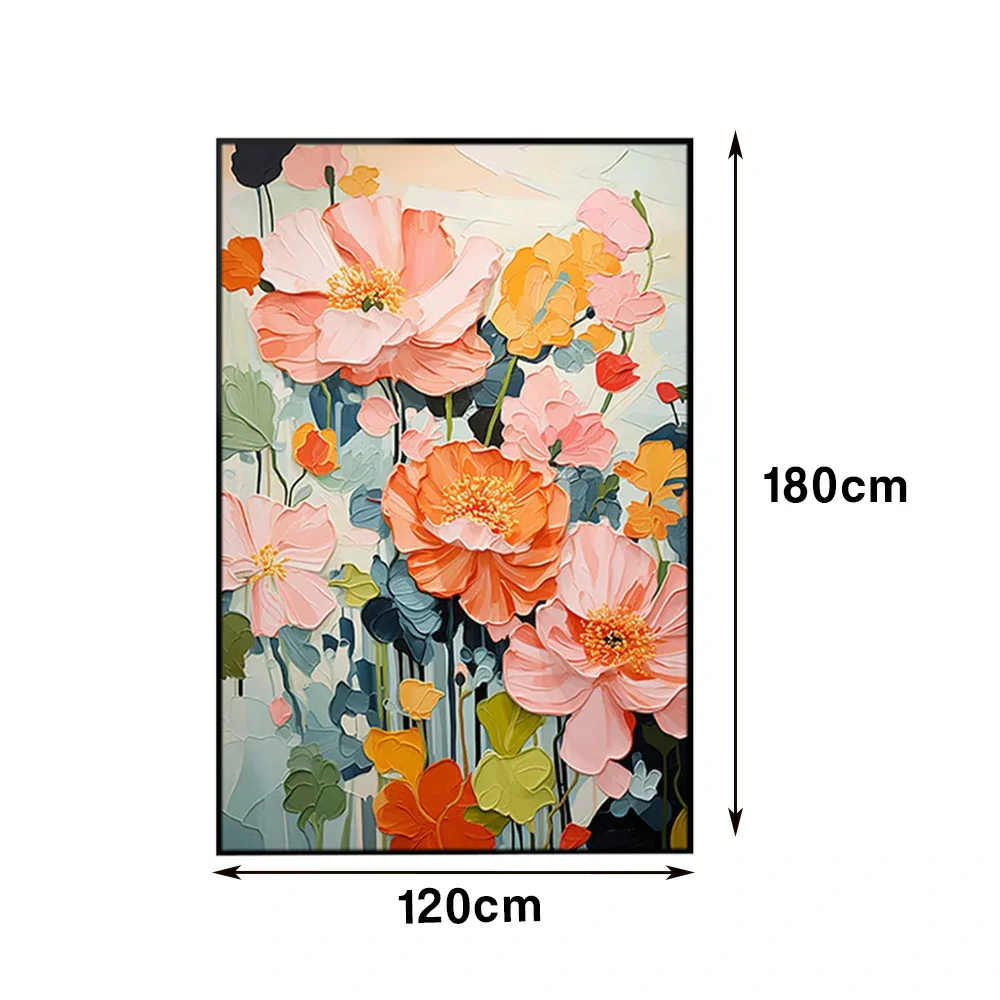 LIVARA Hand-Painted Oil Painting 60/80/120cm Decorative Abstract Art with Balanced Tones Designed for Contemporary Living Rooms and Calm, Minimalist Interior Decor Themes - Image 7