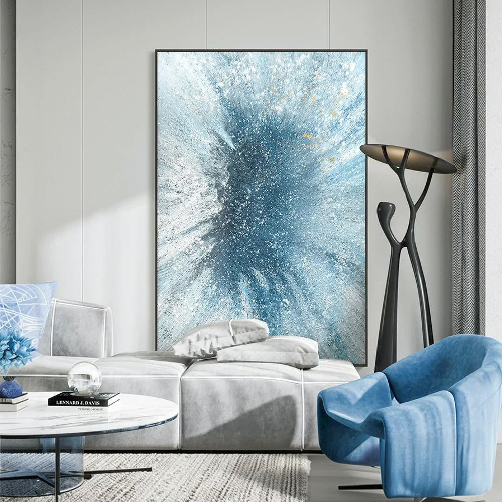 LIVARA Hand-Painted Oil Painting 50/80/120cm Premium Neutral-Toned Canvas Ideal for Adding Texture, Warmth, and Visual Harmony to Modern Homes and Minimalist Spaces - Image 2