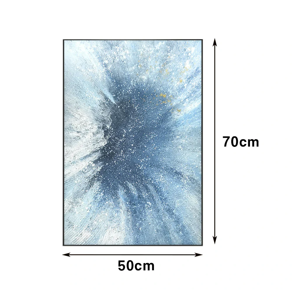 LIVARA Hand-Painted Oil Painting 50/80/120cm Premium Neutral-Toned Canvas Ideal for Adding Texture, Warmth, and Visual Harmony to Modern Homes and Minimalist Spaces - Image 5