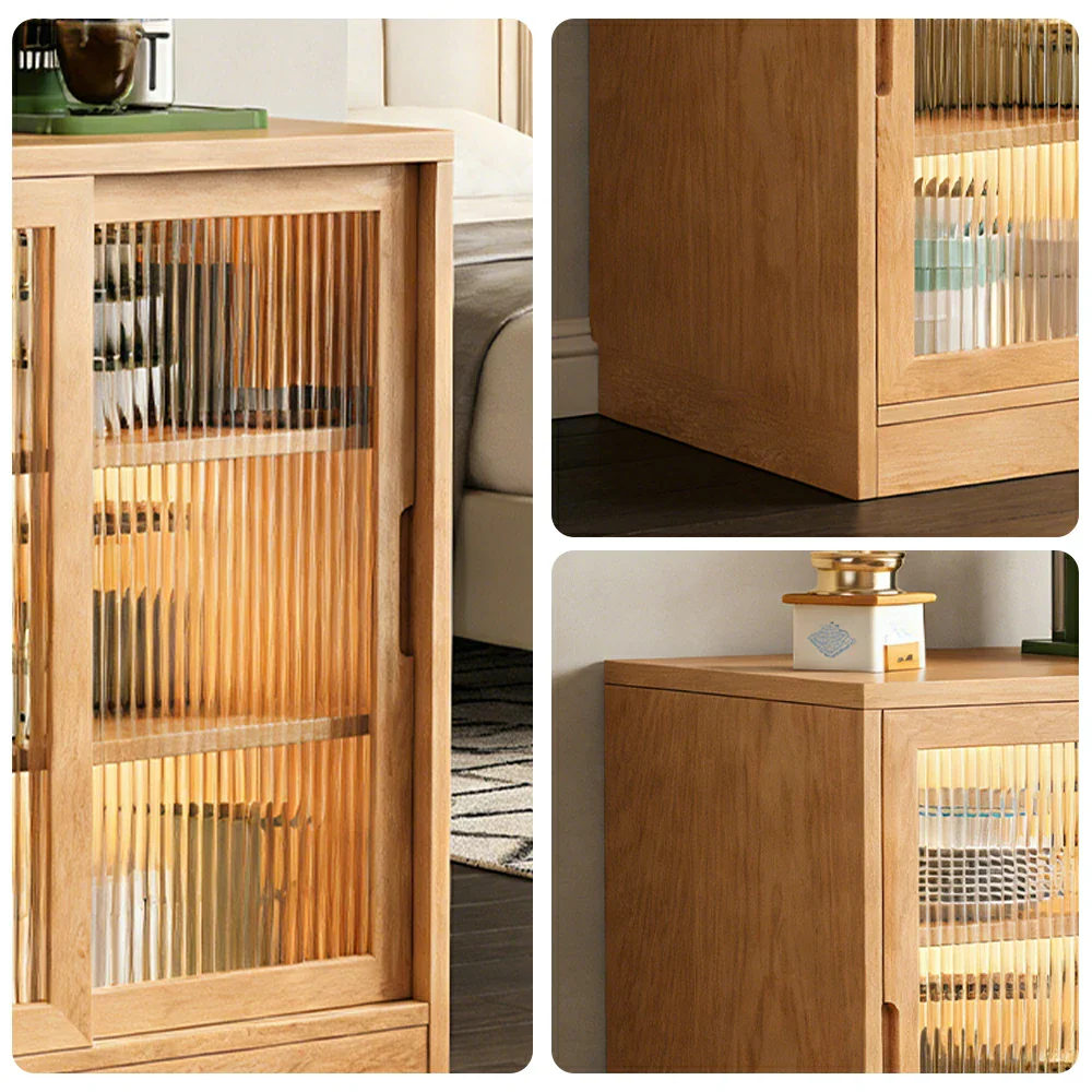 LIVARA 100cm Kitchen Buffet Cabinet - Wide Countertop Design with Solid Wood Construction, Spacious Storage & Quiet Hardware - Image 3
