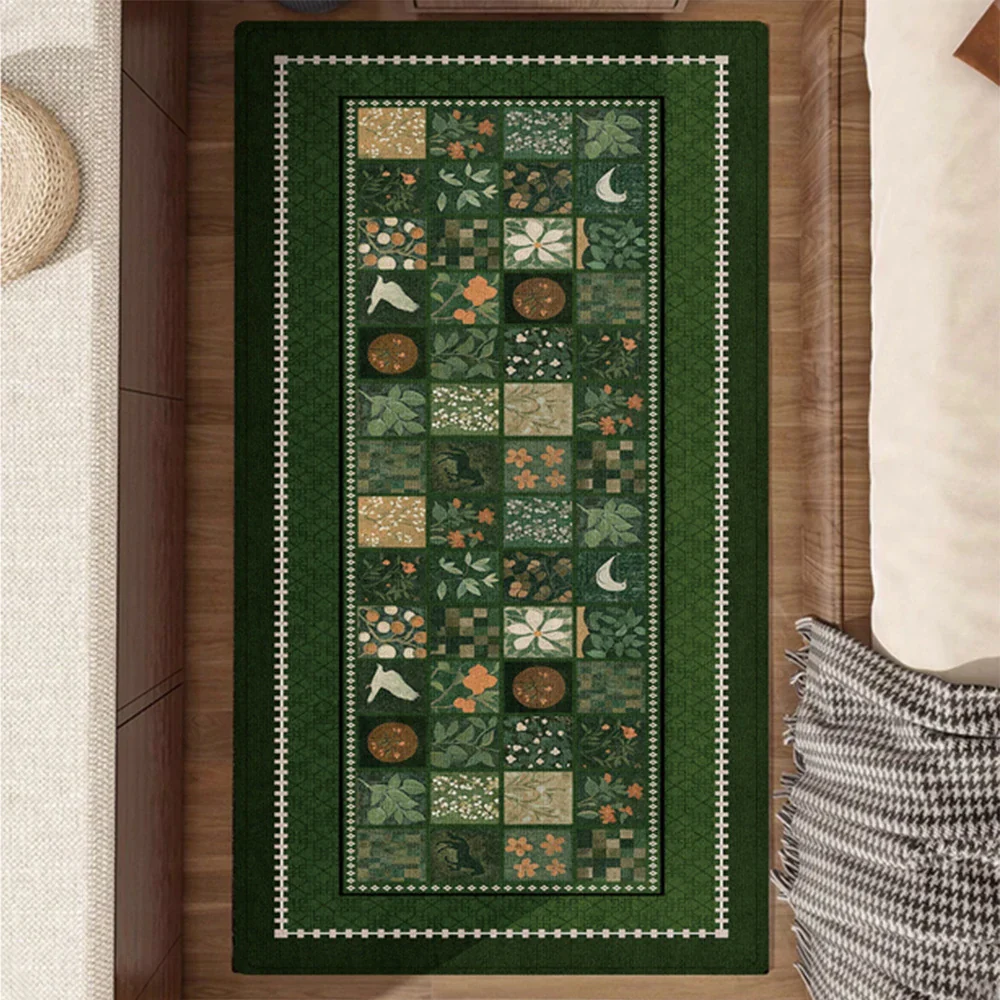 LIVARA 160/300cm Floor Rugs Theme Verdant Plain Anti Slip Easy Clean High Density Short Pile Fabric Stain Resistant Low Maintenance - Image 2