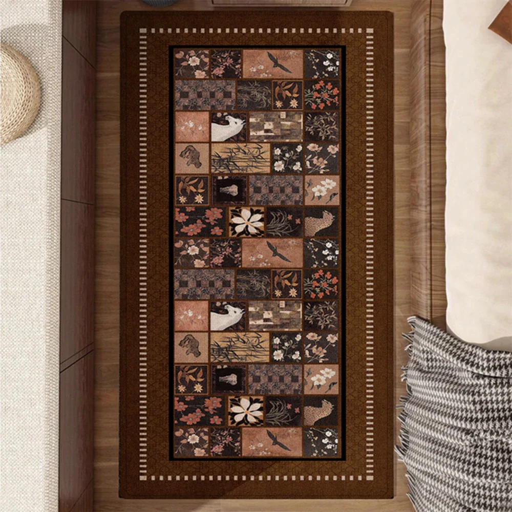 LIVARA 160/300cm Floor Rugs Theme Quiet Bamboo Anti Slip Easy Clean High Density Short Pile Fabric Stain Resistant Low Maintenance - Image 2