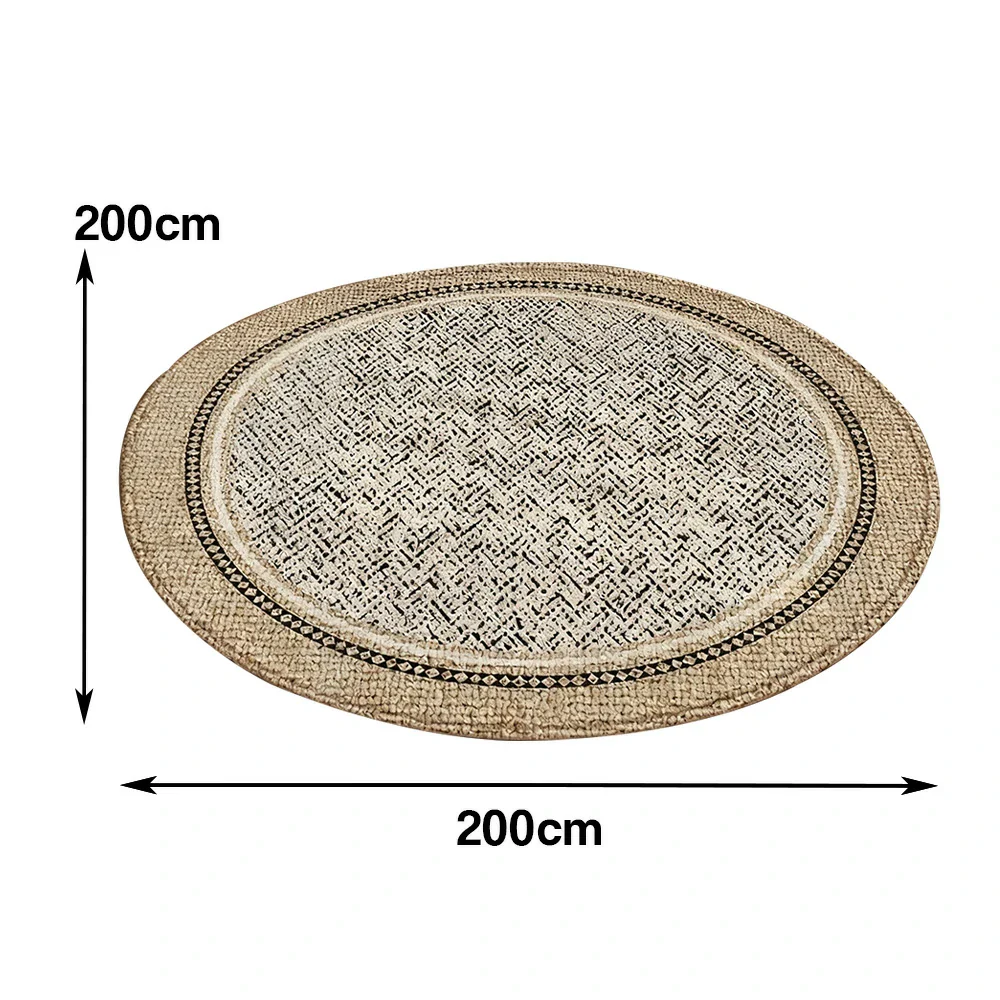 LIVARA 160/200cm Floor Rugs Theme Twilight Soft Touch Anti Slip Belgian Velvet Loop Pile Fade Resistant Durable Edge Binding - Image 6