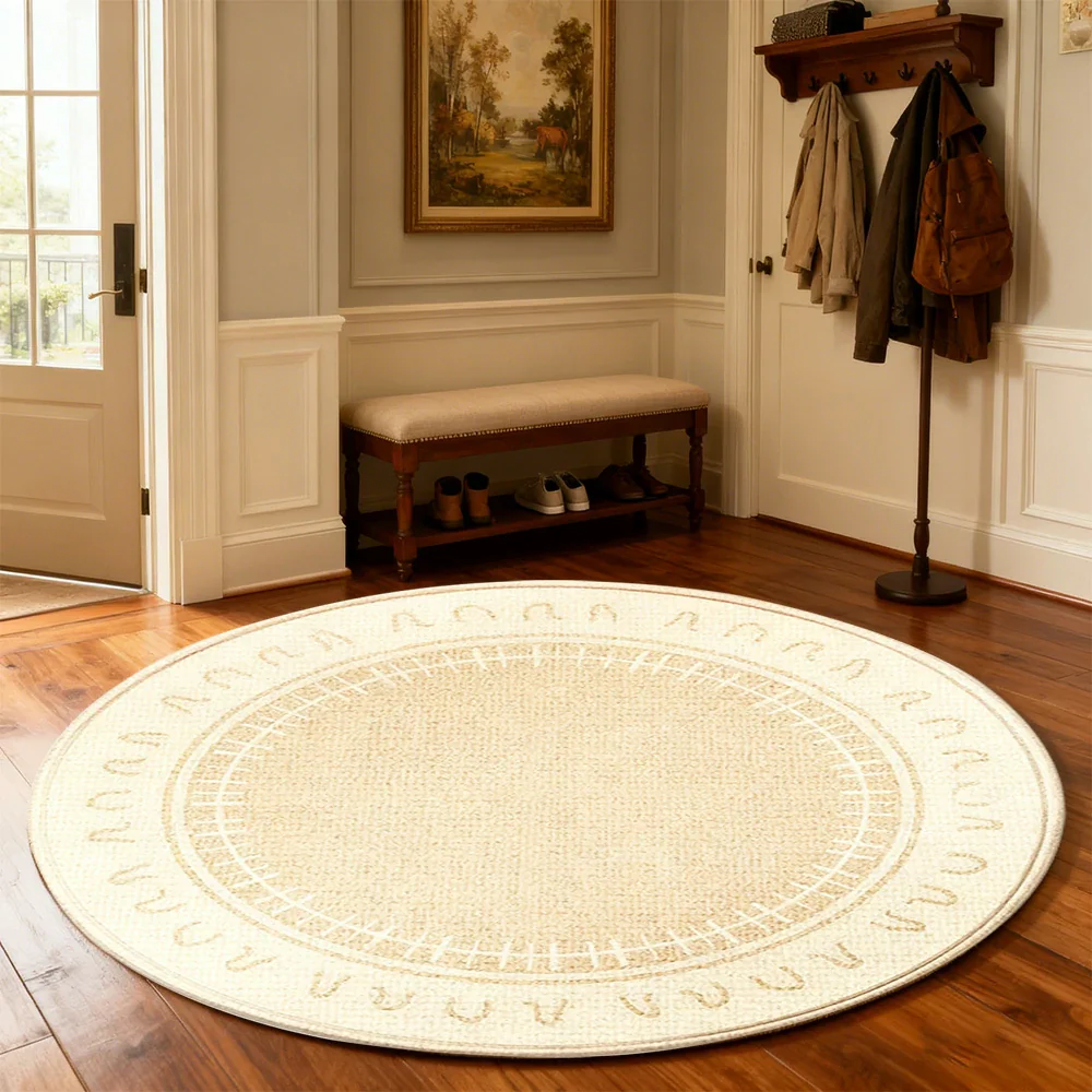 LIVARA 160/200cm Floor Rugs Theme Musical Scale Soft Touch Anti Slip Belgian Velvet Loop Pile Fade Resistant Durable Edge Binding - Image 4
