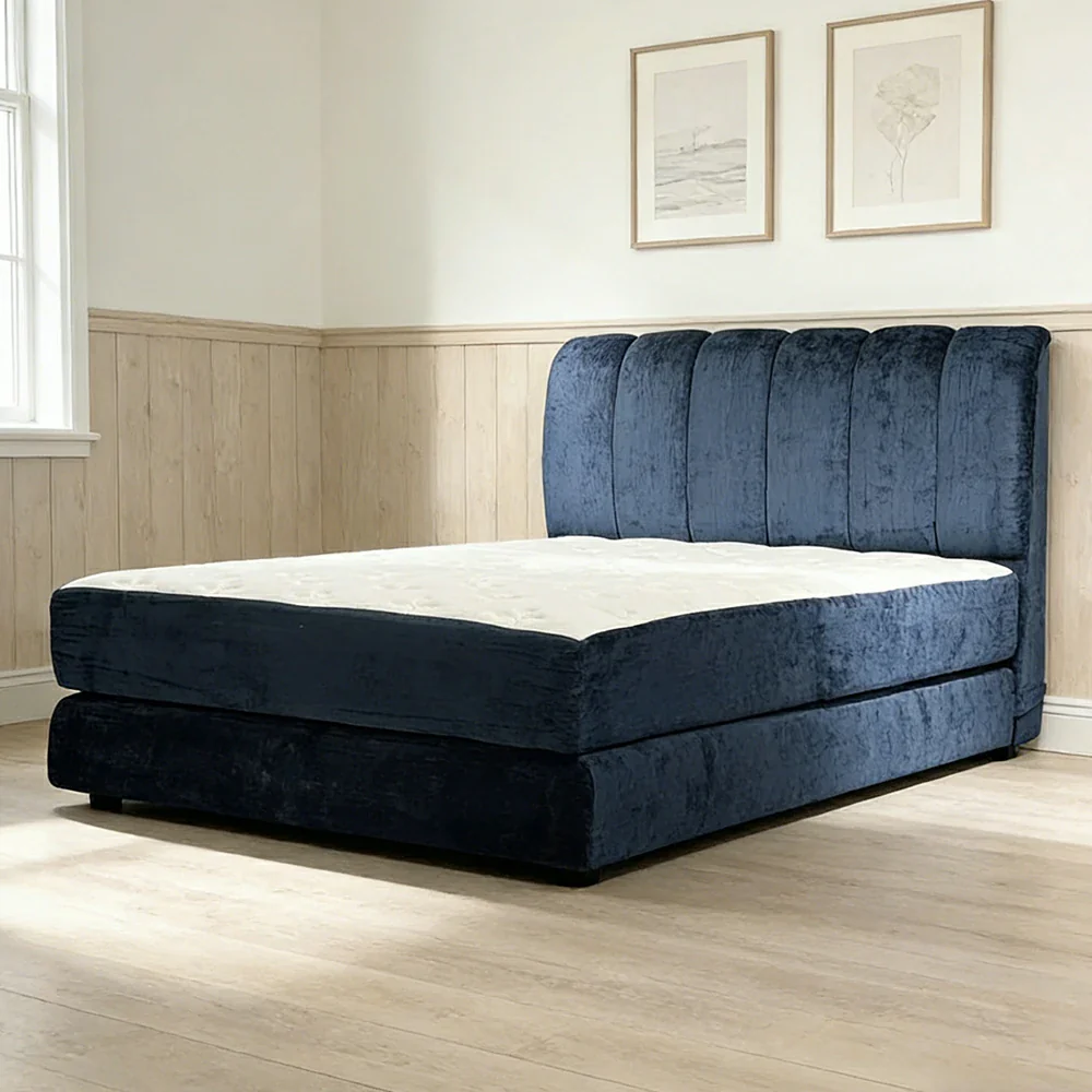 LUXORA B601 Minimalist Bed - High-Resilience Support System, Eco-Friendly Breathable Materials, Noise-Reduced Structure - Image 2