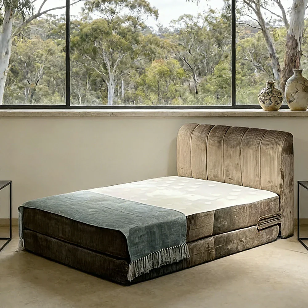 LUXORA B604 Minimalist Bed - High-Resilience Support System, Eco-Friendly Breathable Materials, Noise-Reduced Structure - Image 2