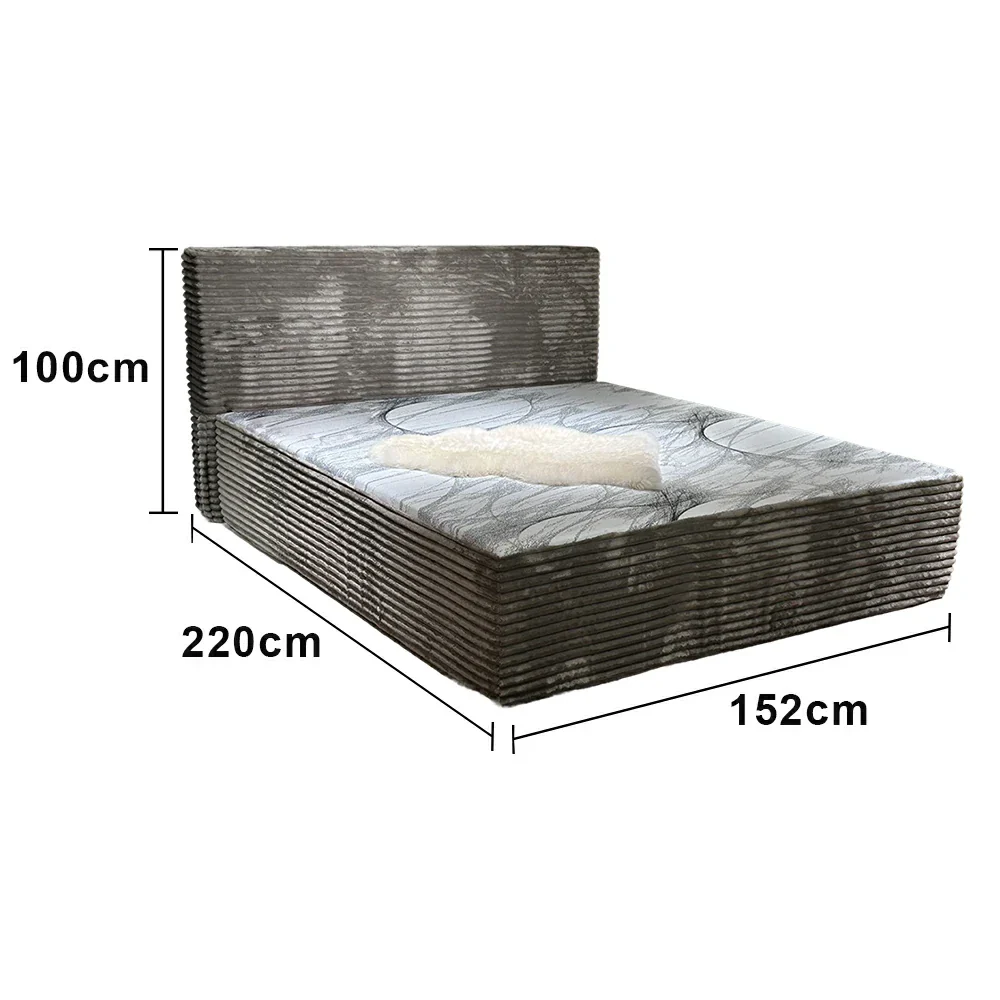 LUXORA B605 Minimalist Bed - High-Resilience Support System, Eco-Friendly Breathable Materials, Noise-Reduced Structure - Image 6