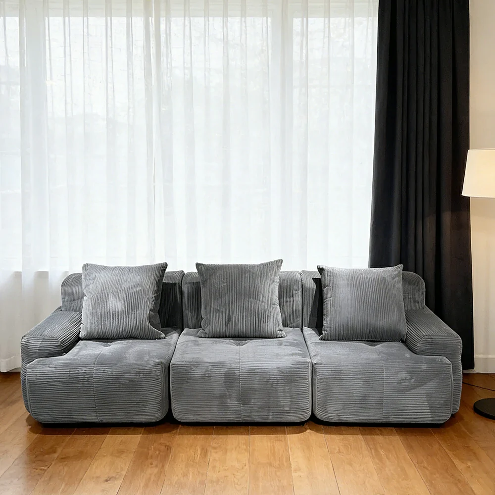 LUXORA B315E 280/300cm Sofa Compressible Packaging Quick Rebound Cushion High Density Foam Core Space Saving Design - Image 2