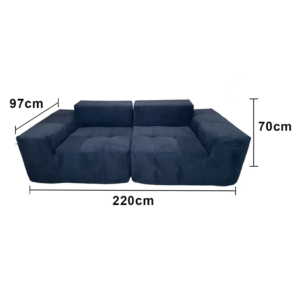 LUXORA B312C 220/240/260cm Sofa Compressible Packaging Quick Rebound Cushion High Density Foam Core Space Saving Design - Image 5
