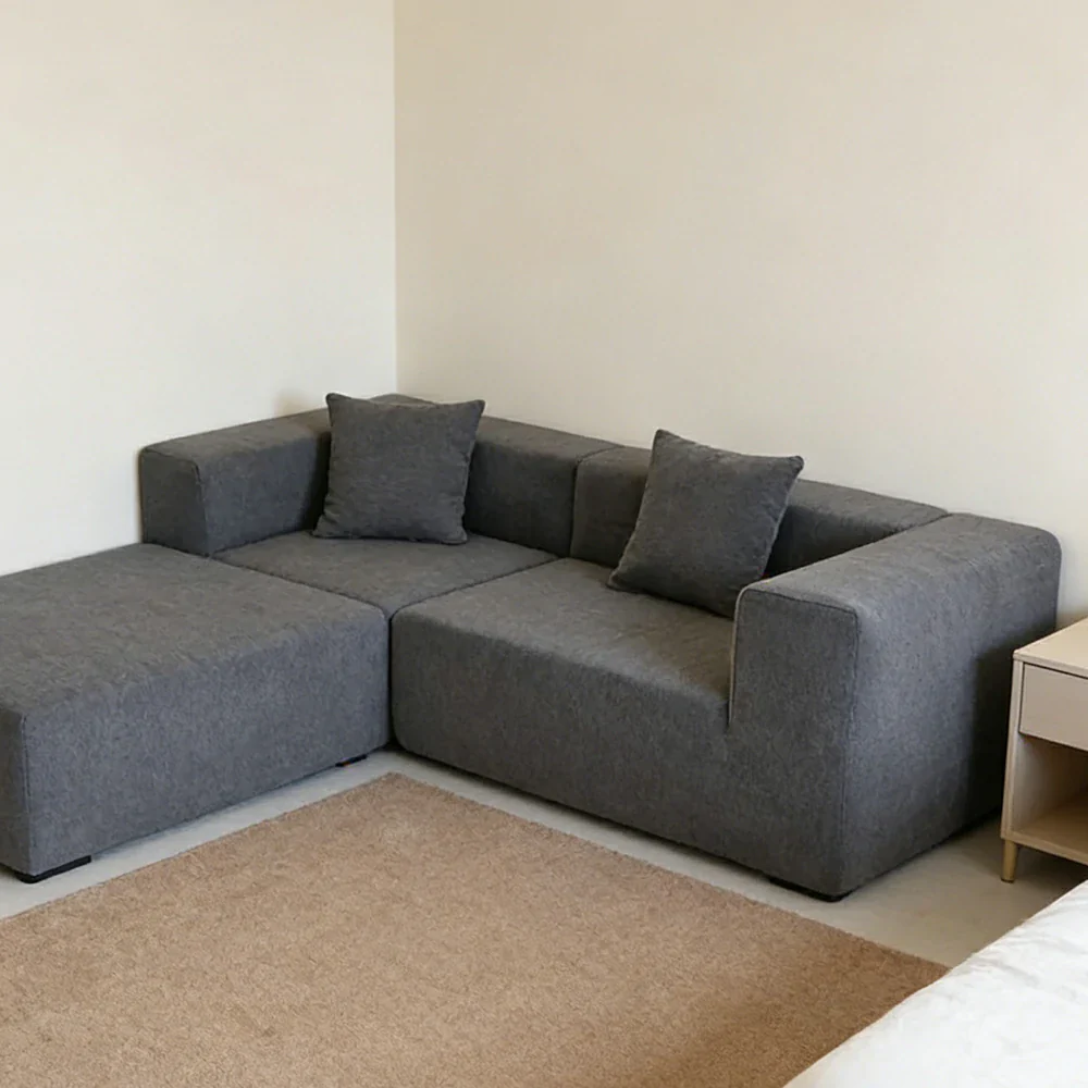 LUXORA B309A 200/260/300cm Sofa Compressible Packaging Quick Rebound Cushion High Density Foam Core Space Saving Design - Image 4