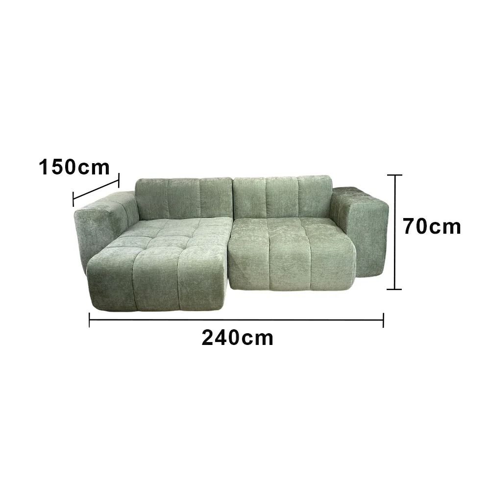 LUXORA B205B Sofa Compressible Packaging Quick Rebound Cushion High Density Foam Core Space Saving Design - Image 5