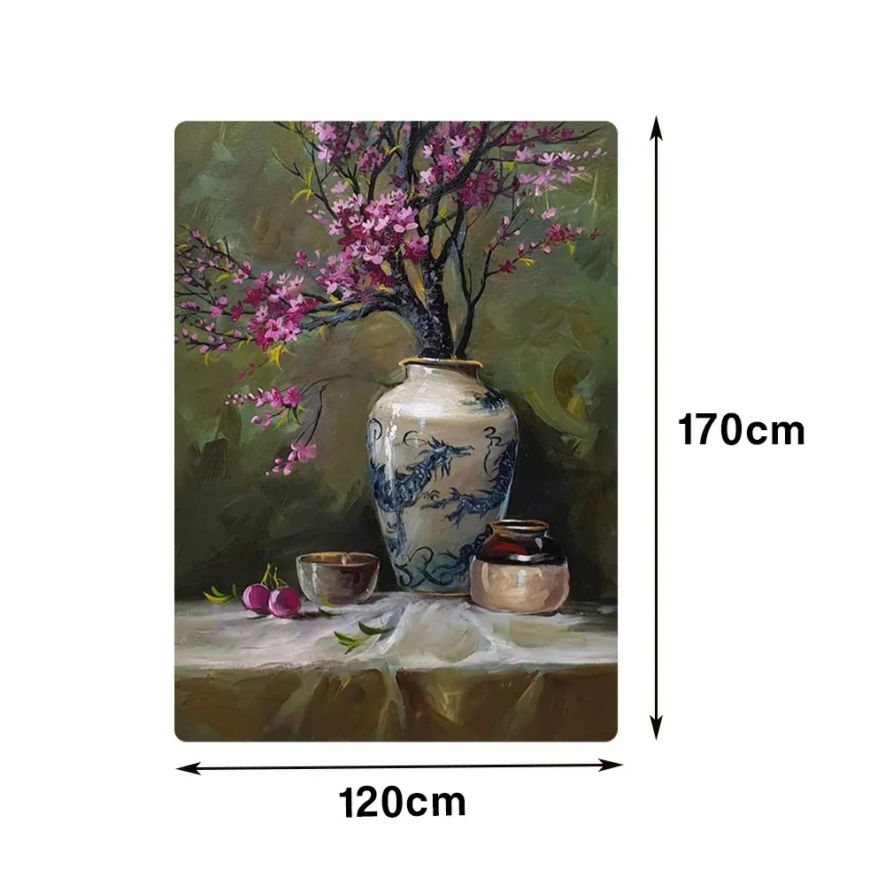 LUXORA Hand-Painted Oil Painting 60/80/120cm - Modern Wall Art That Blends Neutral Shades and Minimal Form for Timeless Style - Image 7