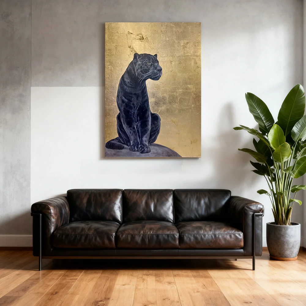 LUXORA Hand-Painted Oil Painting 60/80/120cm - Refined Neutral Artwork Featuring Subtle Brush Detail and Minimal Form - Image 2