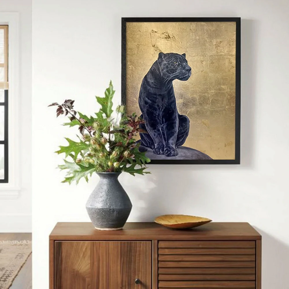 LUXORA Hand-Painted Oil Painting 60/80/120cm - Refined Neutral Artwork Featuring Subtle Brush Detail and Minimal Form - Image 4