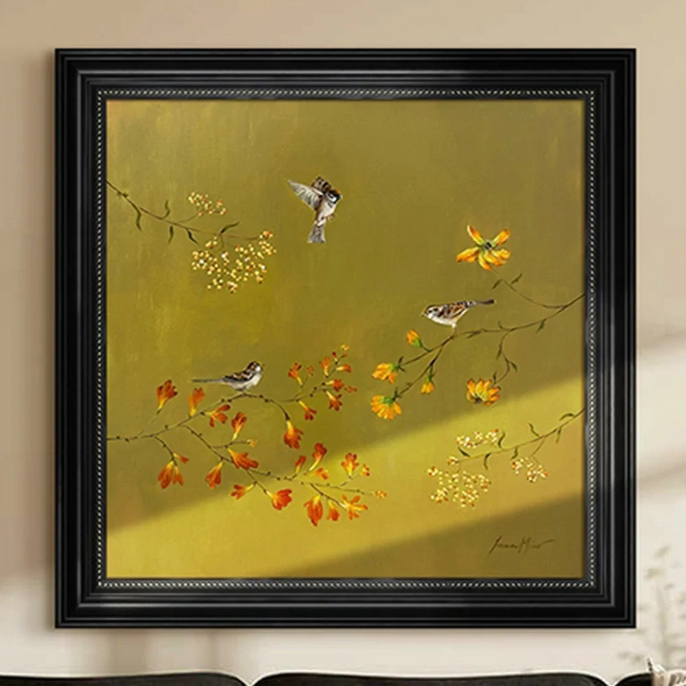 LUXORA Hand-Painted Oil Painting 60/90/140cm - Neutral Hand-Painted Canvas That Adds Calm and Warmth to Living Areas - Image 3
