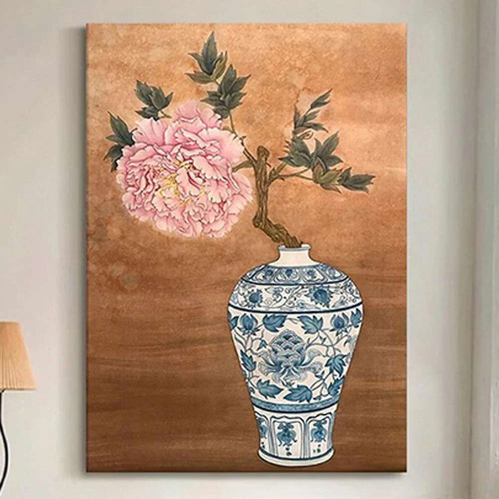 LUXORA Hand-Painted Oil Painting 50/80/100cm - Modern Abstract Painting Offering Neutral Tones and Fine Texture - Image 3