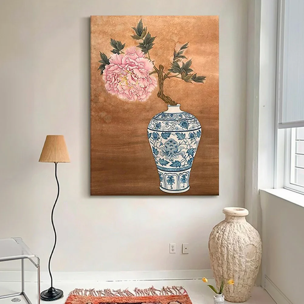 LUXORA Hand-Painted Oil Painting 50/80/100cm - Modern Abstract Painting Offering Neutral Tones and Fine Texture - Image 4