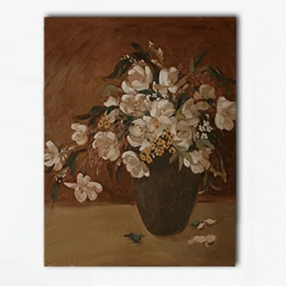 LUXORA Hand-Painted Oil Painting 50/80/100cm - Minimalist Hand-Painted Design That Embodies Comfort and Simplicity - Image 3