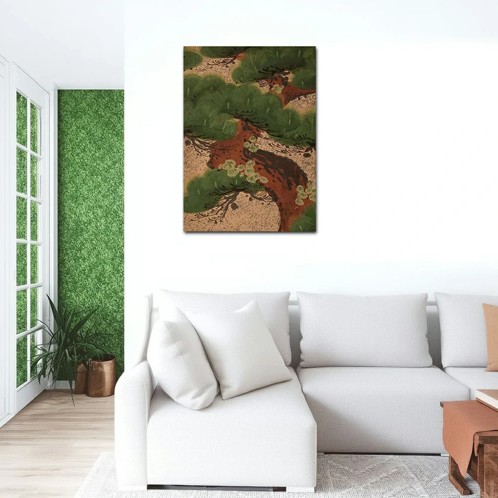 LUXORA Hand-Painted Oil Painting 50/80/100cm - Modern Minimalist Wall Painting Crafted for Neutral Home Aesthetics - Image 4