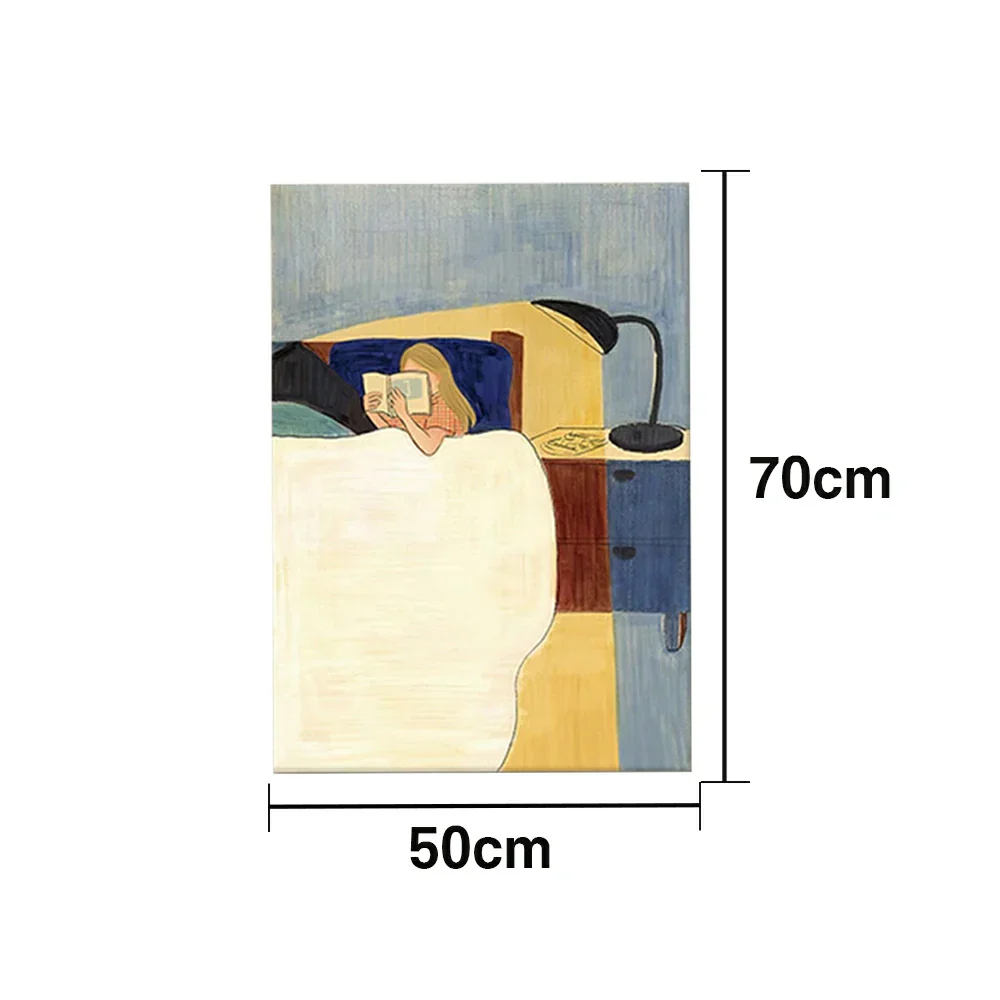 LUXORA Hand-Painted Oil Painting 50/80/100cm - Premium Hand-Painted Abstract Design That Adds Balance and Warmth to Living, Dining and Relaxed Lounge Spaces - Image 5