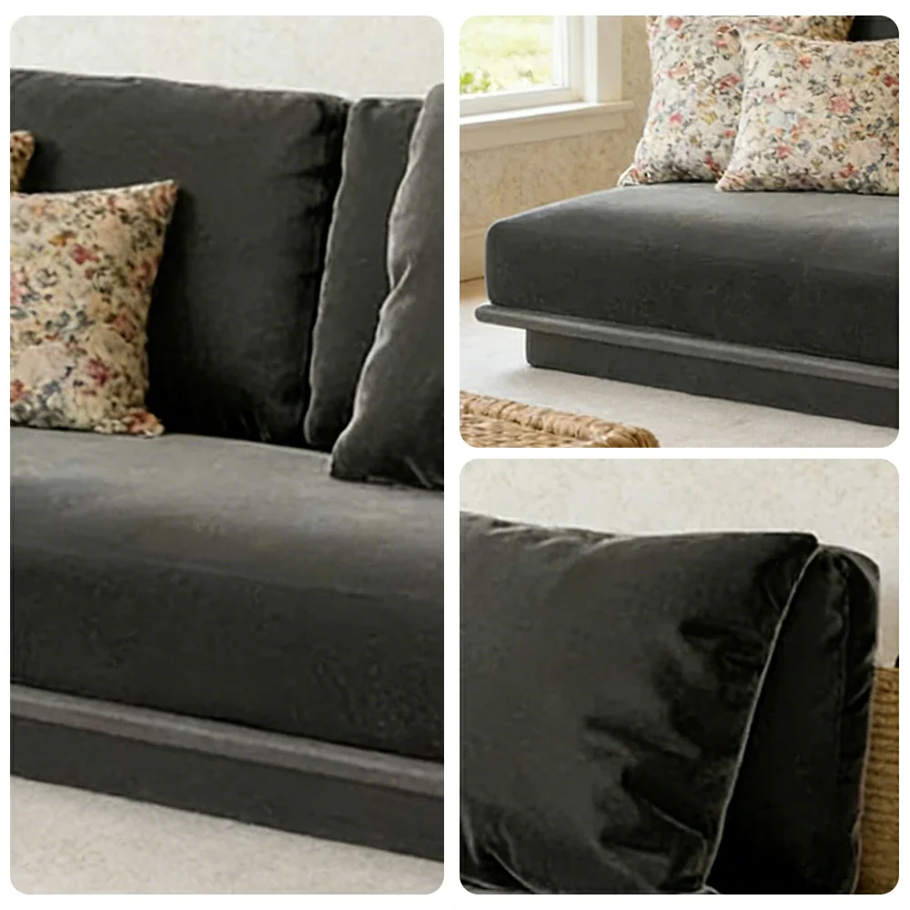 LUXORA Two-Seater Centre Sofa - Waterproof Rope Design, Quick-Dry Cushion, High-Density Foam Support, Weather-Resistant Fabric - Image 3
