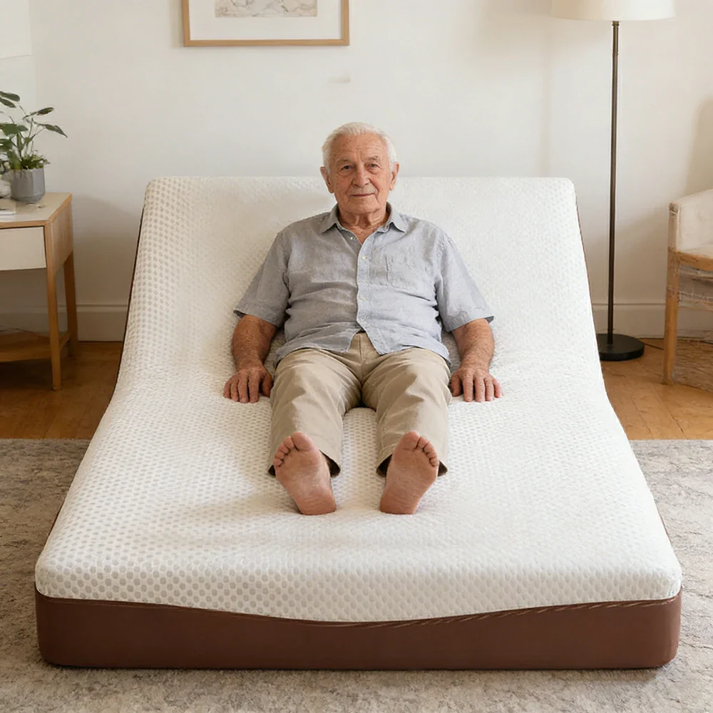 LUXORA Smart Mattress Ergonomic Zoning Electric Adjustable Backrest 90/120/150cm for Elderly Post-surgery Home Use - Image 6