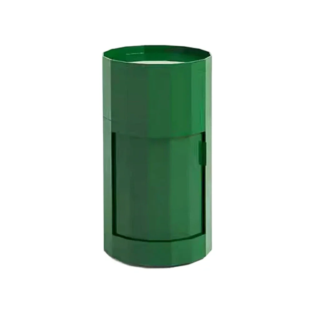 LUXORA 49/66cm Multi-Function Side Table - Removable Tray Design - Stable & Mobile Structure - Compact Rolling Storage Unit - Green - Image 6