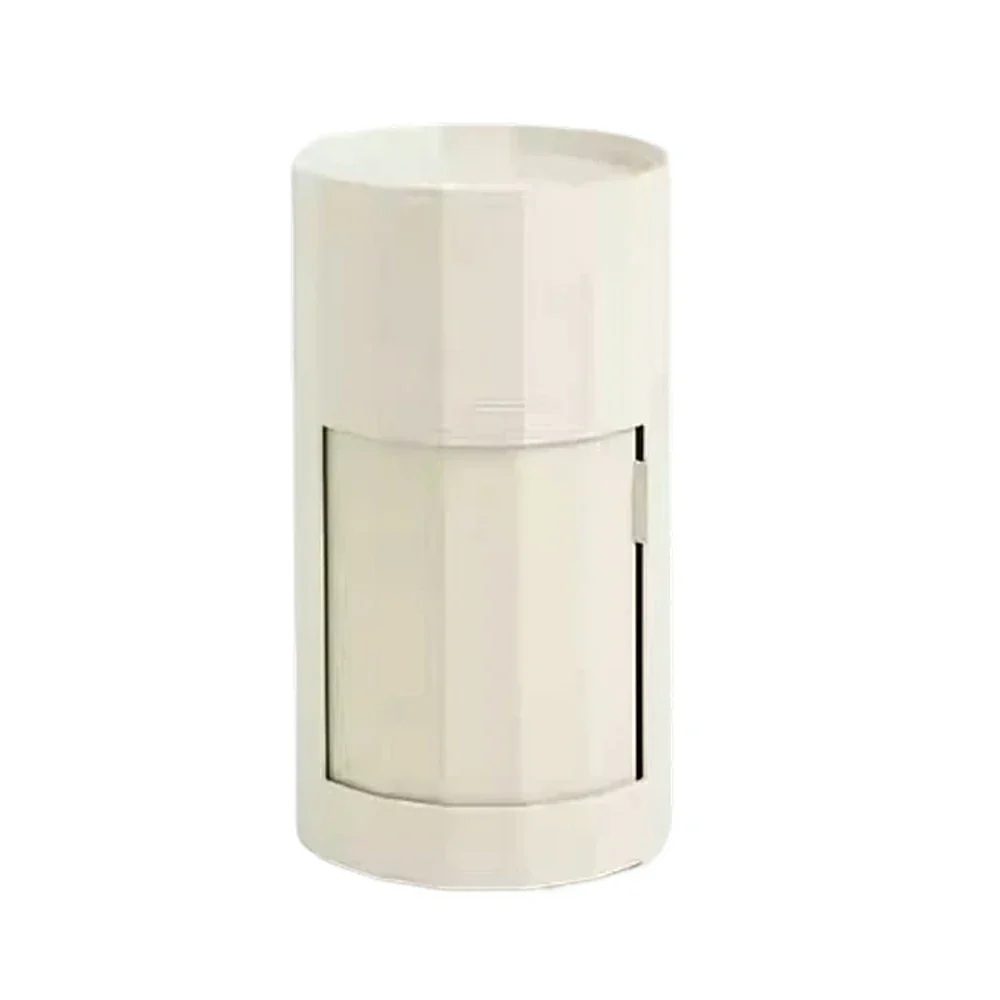 LUXORA 49/66cm Multi-Function Side Table - Removable Tray Design - Stable & Mobile Structure - Compact Rolling Storage Unit - White - Image 6