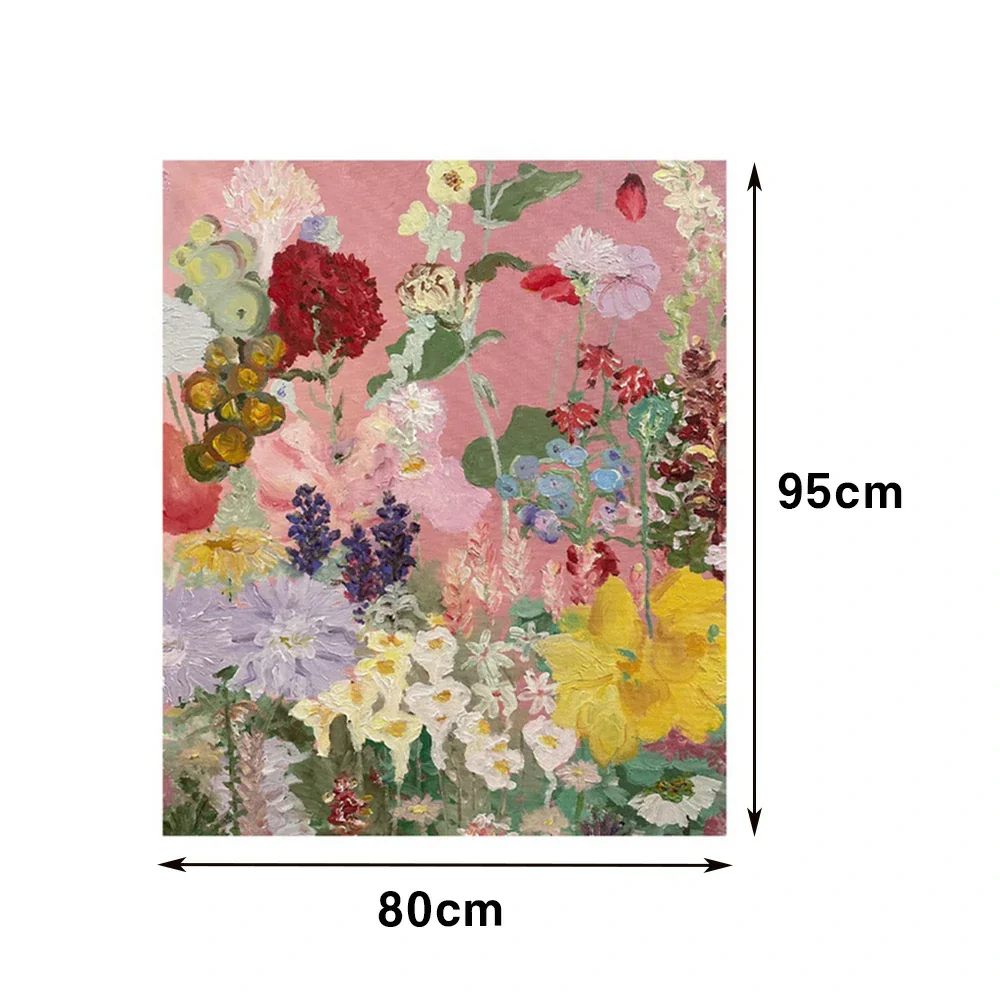 LUXORA Hand-Painted Oil Painting 50/80/120cm - Elegant Abstract Wall Art That Adds Warmth and Sophistication to Rooms - Image 6