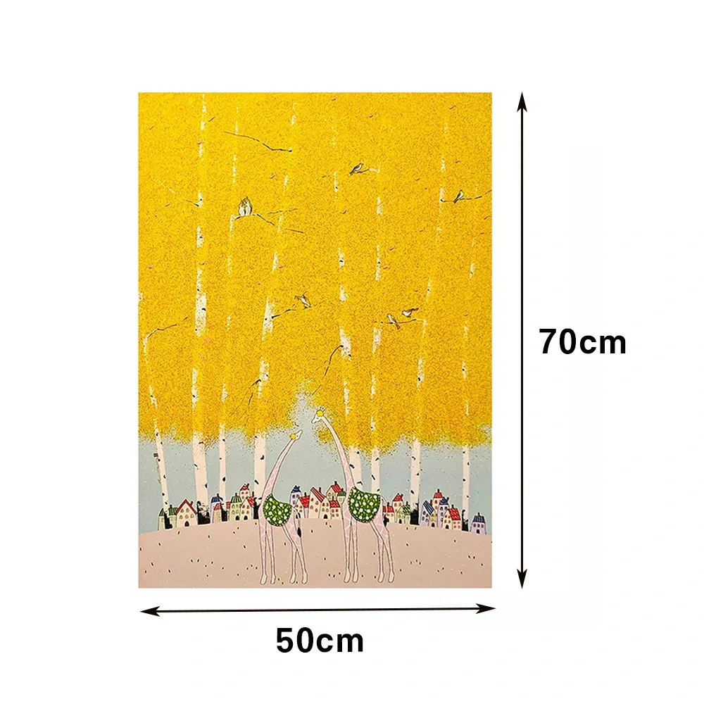 LUXORA Hand-Painted Oil Painting 50/80/120cm - Minimalist Design Painting Offering Clean Geometry and Balanced Neutral Tone - Image 5