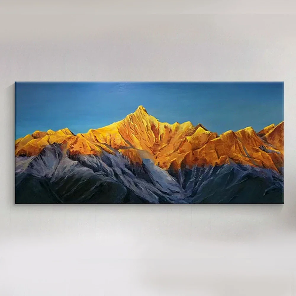 LUXORA Hand-Painted Oil Painting 110/170/260cm - Elegant Abstract Canvas That Balances Serenity and Refined Aesthetic - Image 3