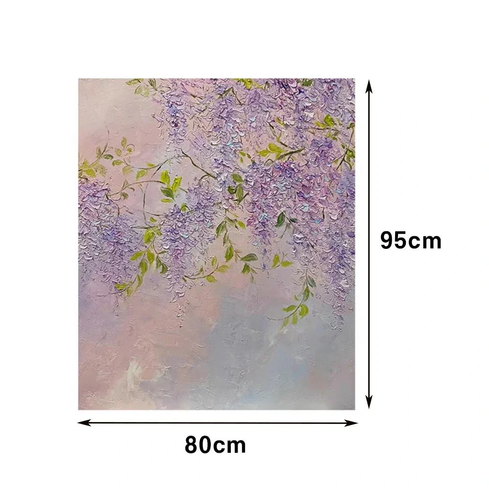 LUXORA Hand-Painted Oil Painting 50/80/120cm - Modern Abstract Canvas Art with Gentle Colour Layers and Balanced Texture - Image 6