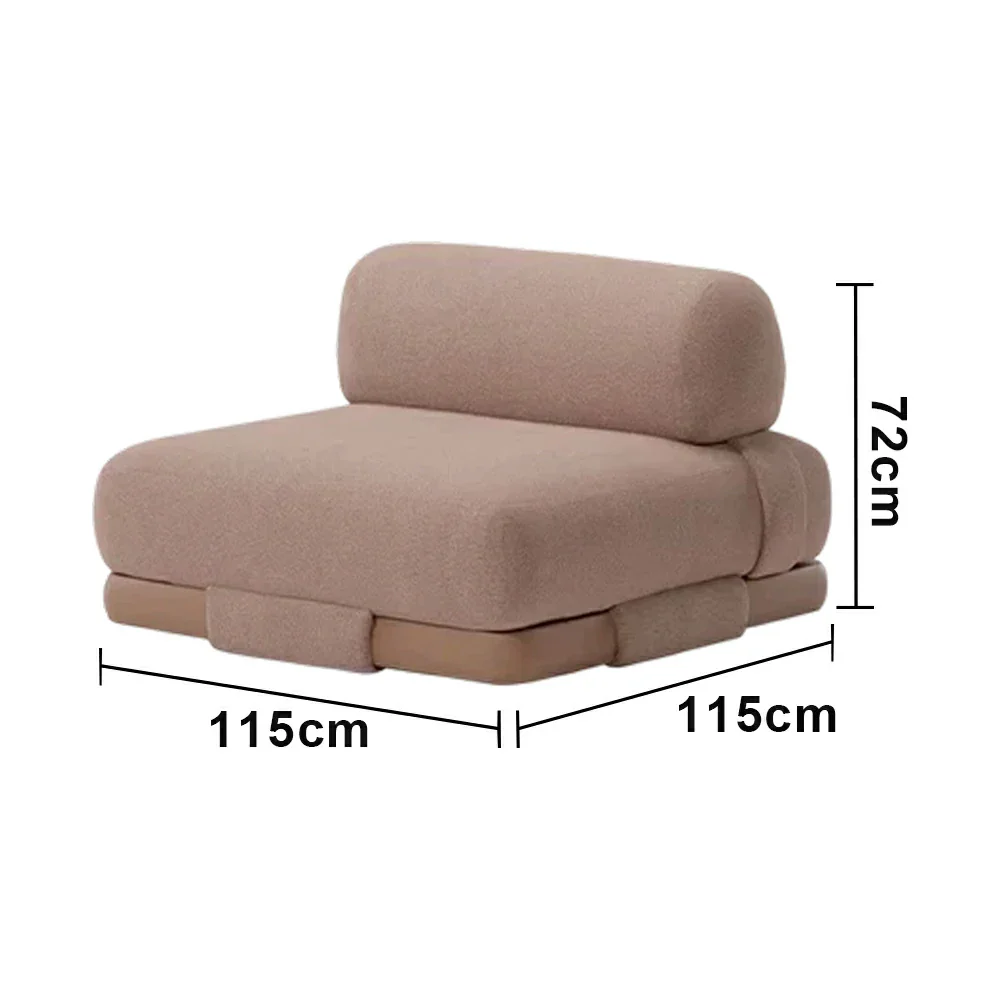 LUXORA Centre Sofa - Reinforced Aluminium Frame, Quick-Drain Cushions, UV and Water-Resistant Fabric, All-Weather Comfort - Image 5