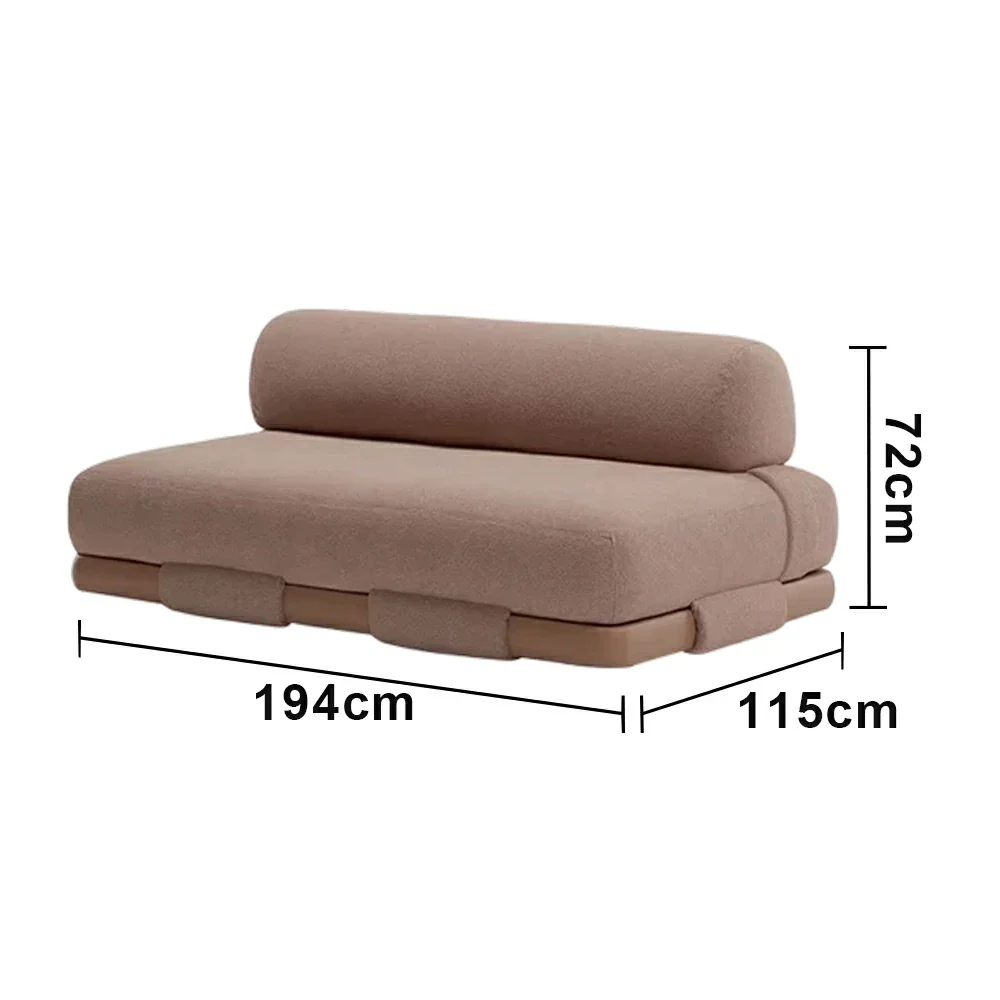LUXORA Two-Seater Centre Sofa - Reinforced Aluminium Frame, Quick-Drain Cushions, UV and Water-Resistant Fabric, All-Weather Comfort - Image 5