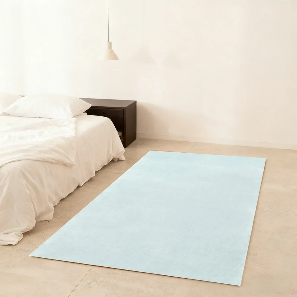 LUXORA 160/200cm Square Floor Rugs Handwoven Soft Rebound Traditional Weave Timeless Design Multi Space Use - Pink Blue - Image 4
