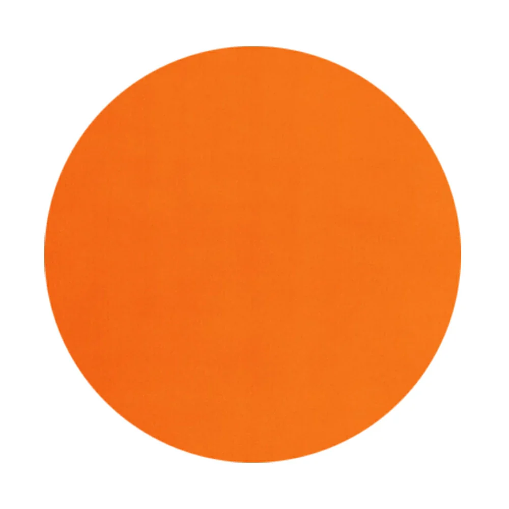 LUXORA 200/250cm Round Floor Rugs Handwoven Soft Rebound Traditional Weave Timeless Design Multi Space Use - Orange