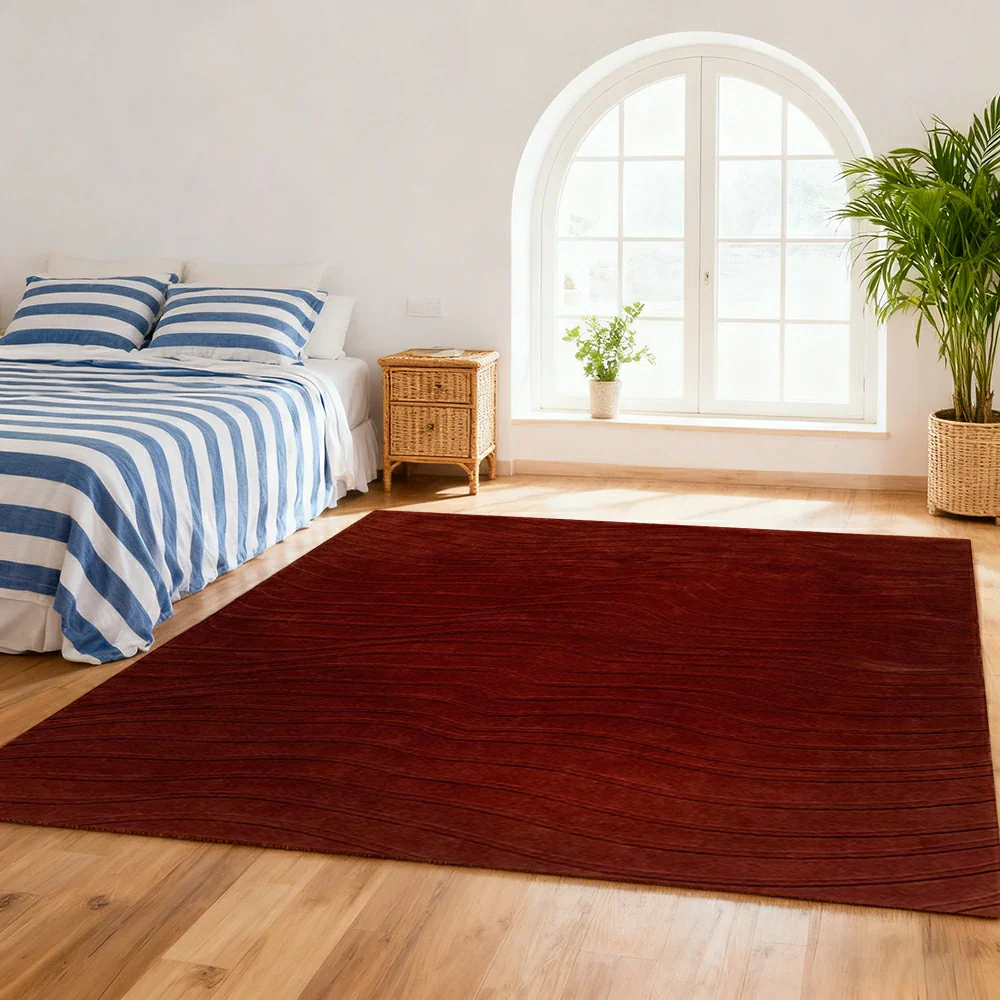 LUXORA 160/200cm Floor Rugs Theme Land Holiday Dual Surface Design Anti Slip Base Flame Resistant Long Fibre Silk Build - Image 4