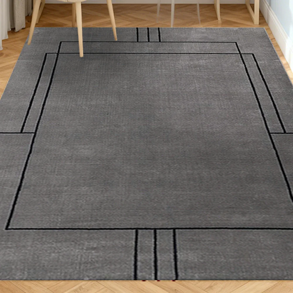 LUXORA 160/200cm Floor Rugs Theme Sophia Sketch Flame Resistant Soft Touch Color Stable Fibre Weave Anti Slip Dual Surface Rug - Image 3