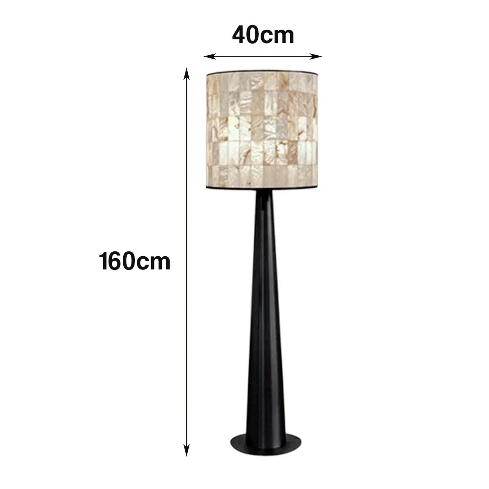 LUXORA Floor Lamp Soft Ambient Lighting Marble Shade Metal Body Weighted Base Artistic Design - Image 5