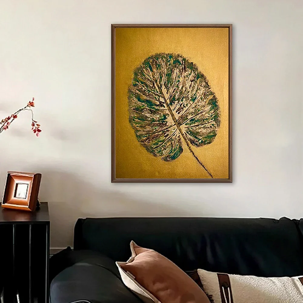LUXORA Hand-Painted Oil Painting 50/80/120cm - Refined Minimalist Wall Piece Offering Serenity and Balanced Proportion - Image 4