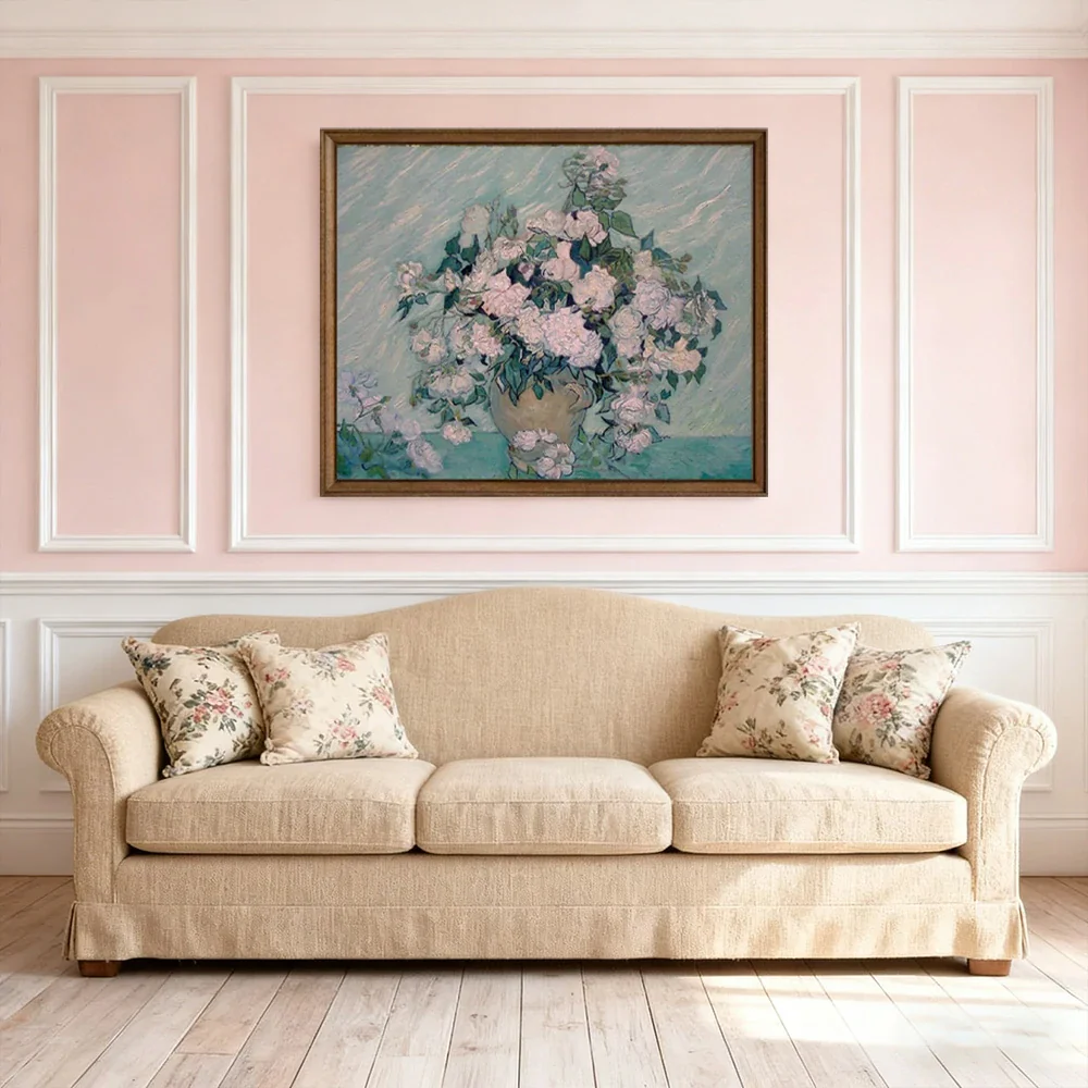 LUXORA Hand-Painted Oil Painting 60/80/100cm - Modern Abstract Artwork That Complements Contemporary Neutral Homes - Image 2