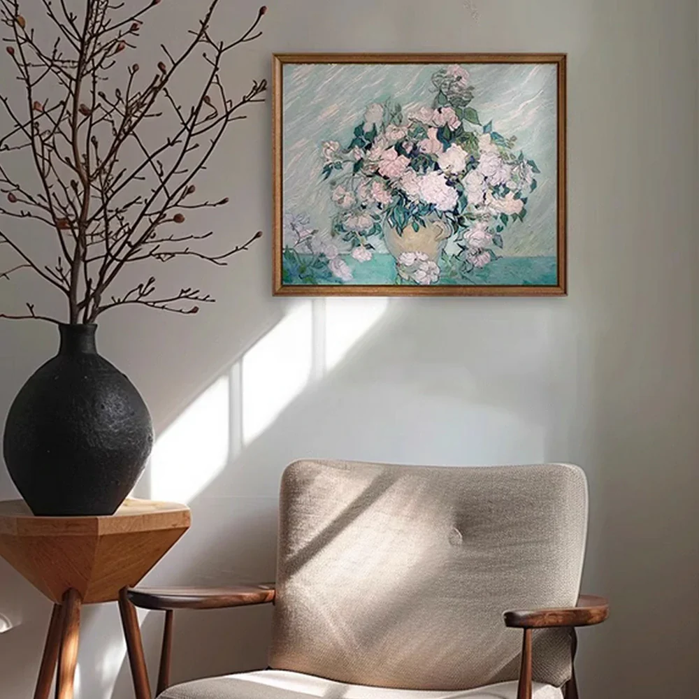 LUXORA Hand-Painted Oil Painting 60/80/100cm - Modern Abstract Artwork That Complements Contemporary Neutral Homes - Image 4