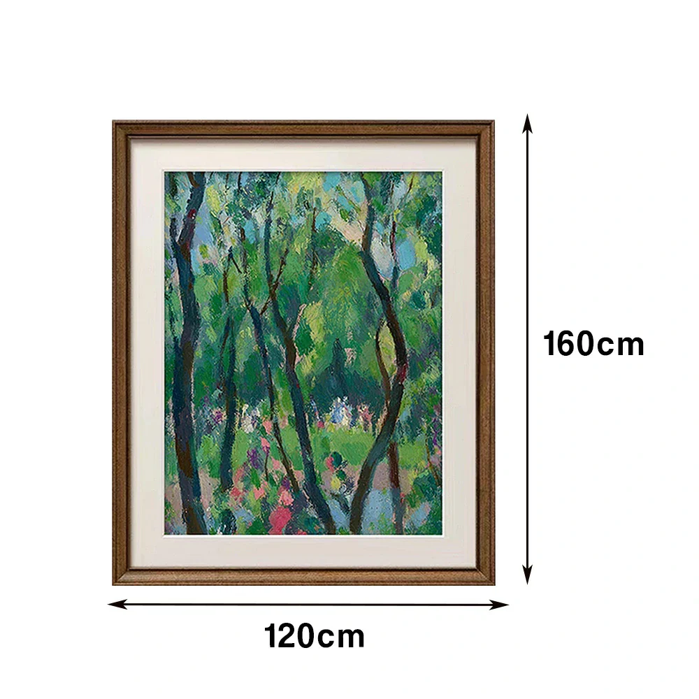 LUXORA Hand-Painted Oil Painting 50/80/120cm - Elegant Abstract Canvas with Muted Palette for a Calm Living Atmosphere - Image 7