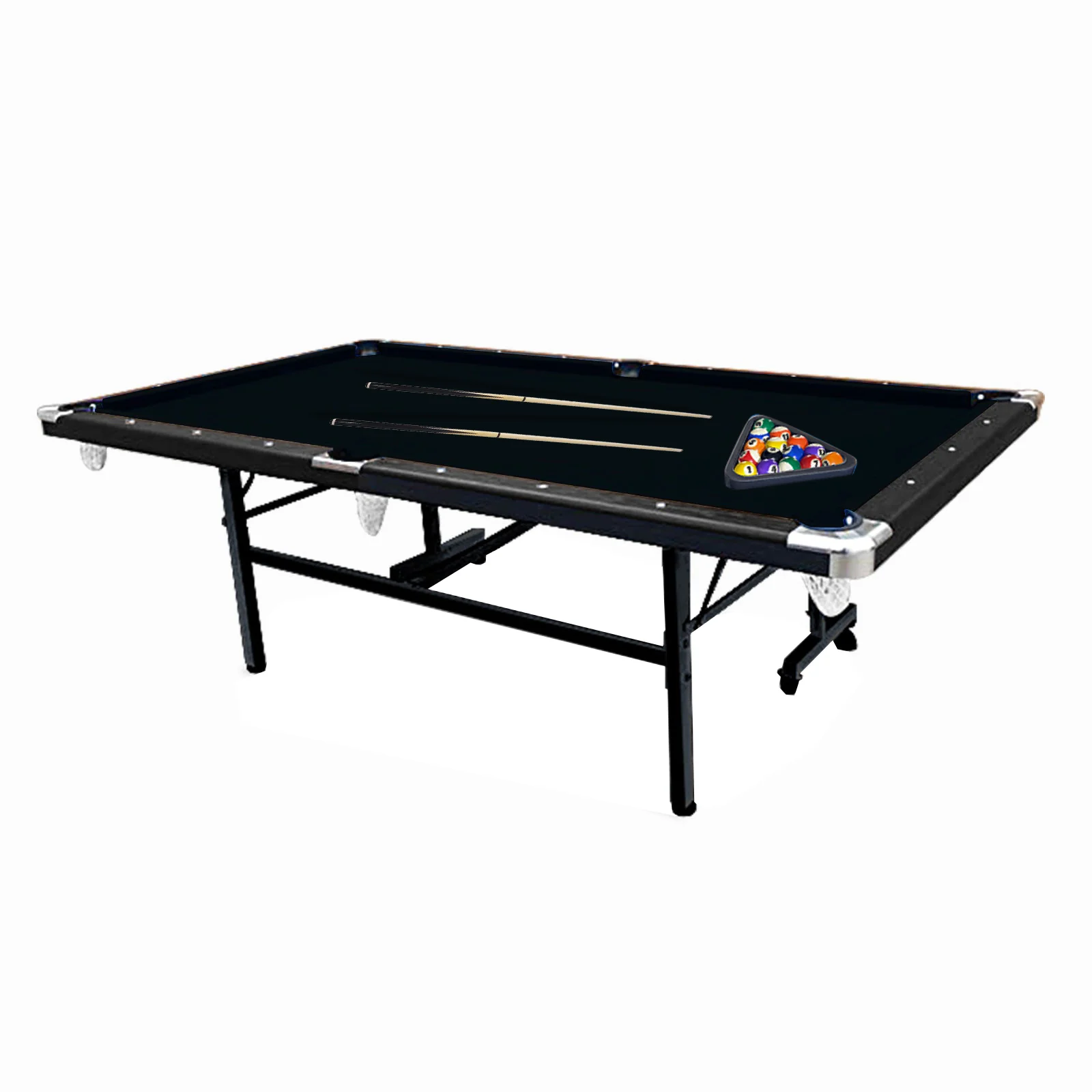 CUETIQ 6FT Foldable Pool Table Billiard Table Free Accessory - Image 7